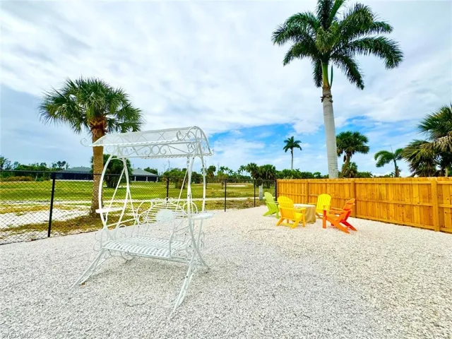 View of jungle gym