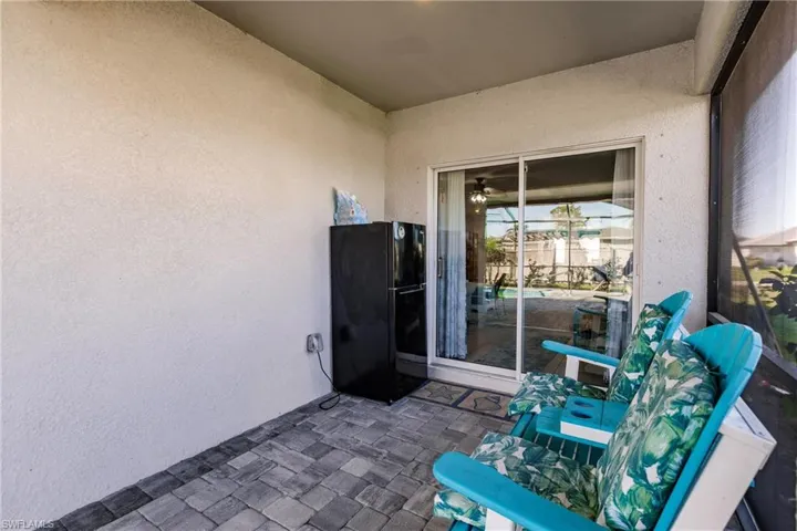View of patio
