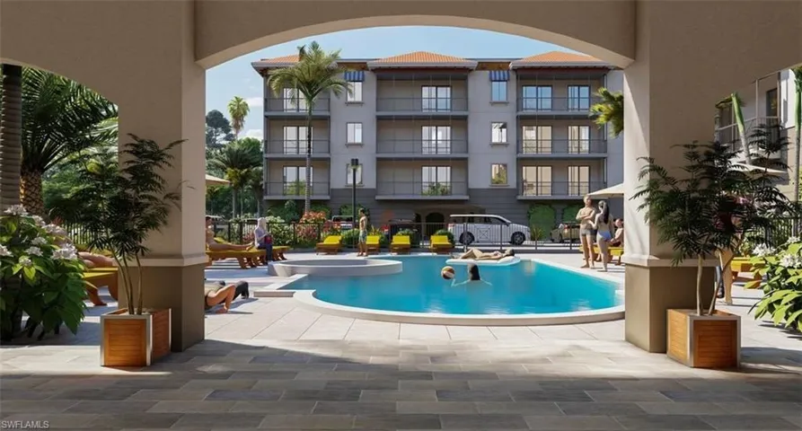 View of swimming pool