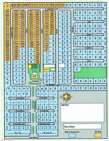 map of park