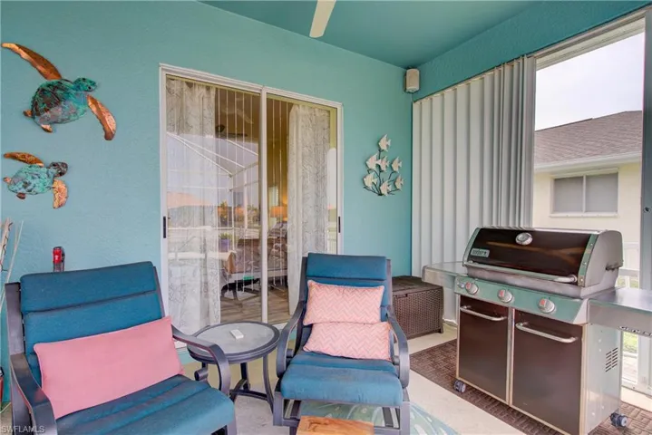View of patio / terrace with a grill