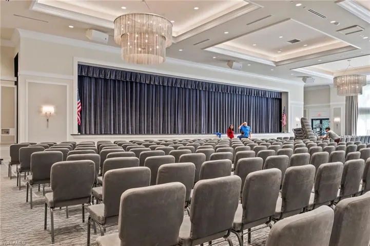 Theatre where the activity director books shows and music