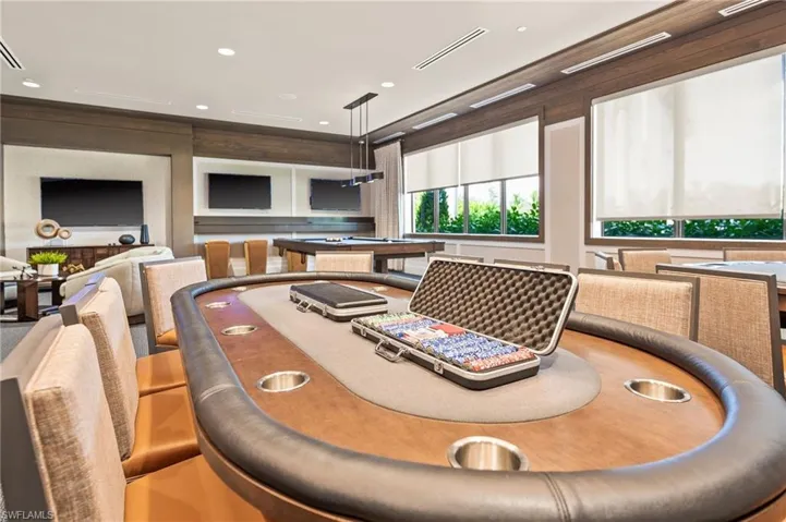Everyone loves the card/game room at Valencia Bonita