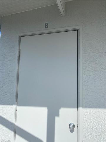 Outdoor storage room.
