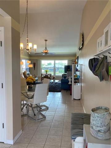 Looking inside the condo from the front door. Kitchen and bedrooms are to the left.