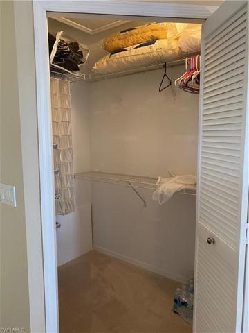 Walk-in closet.