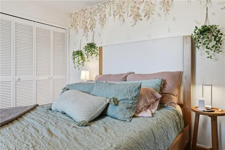 Bedroom featuring a closet