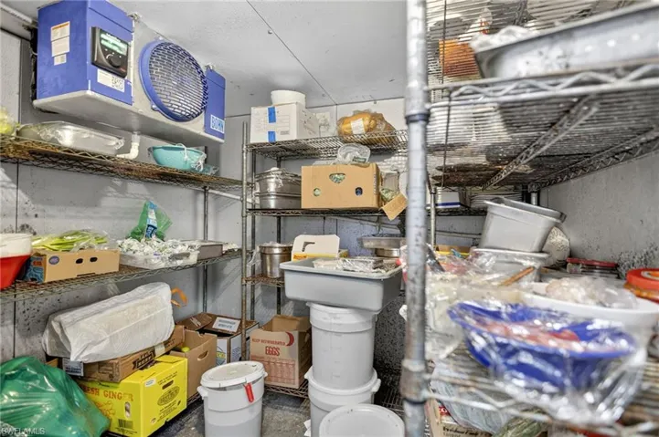 View of storage room