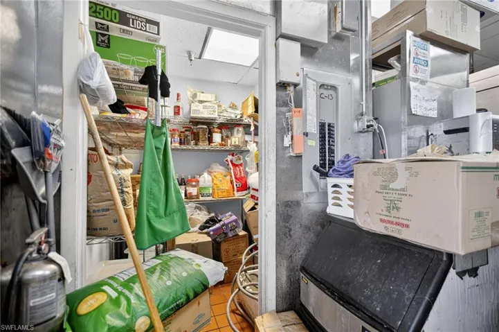View of utility room