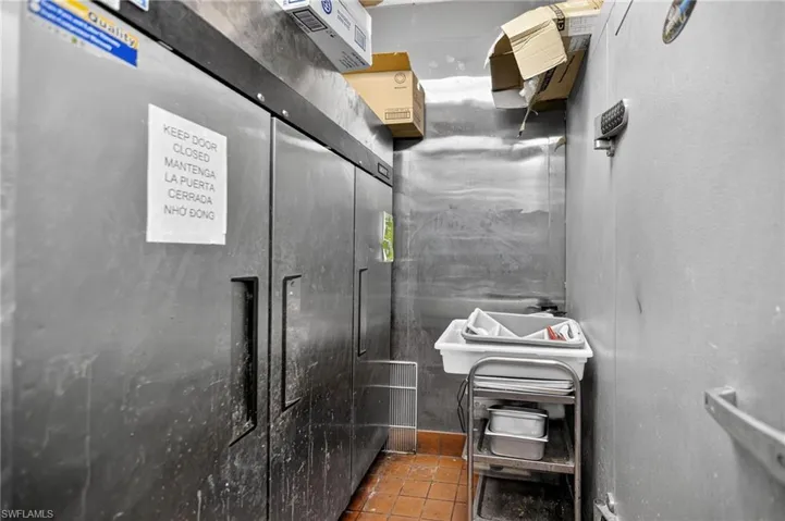 Bathroom featuring tile patterned floors