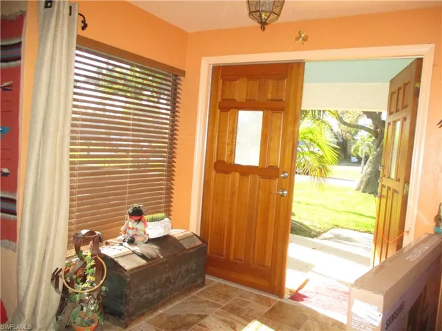 View of entrance foyer