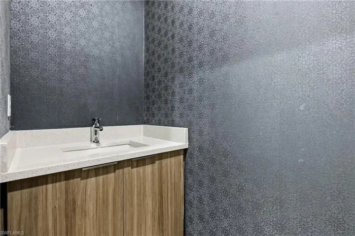 Half Bathroom with vanity