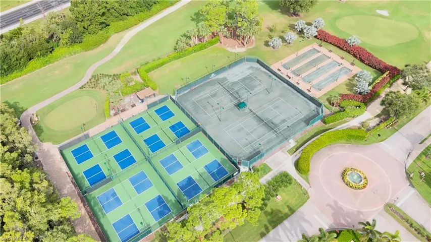 Drone / aerial view of a golf club
