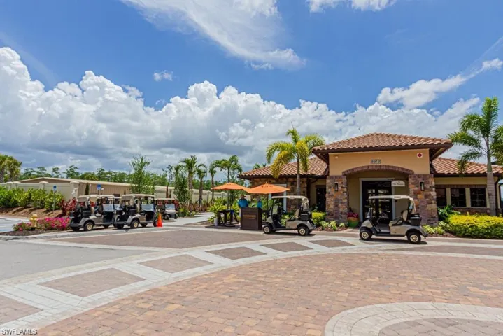 Pro shop & staging area, behind this building are the tennis courts & bocce