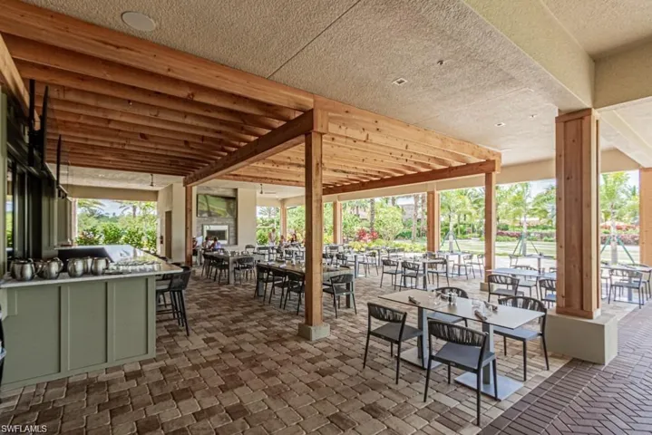 Barrel House patio area open for lunch & dinner
