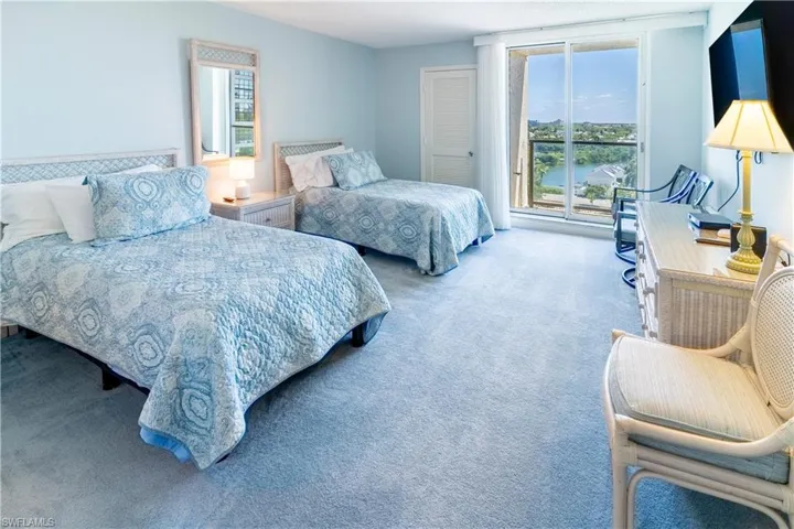 Bedroom featuring carpet floors