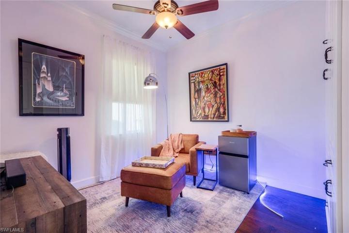 3rd bedroom currently used as a media room