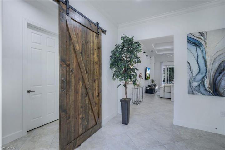 Enter front door and foyer
