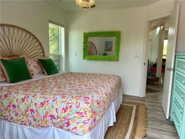 Primary King En-suite with access to  western lanai aka "the backyard"