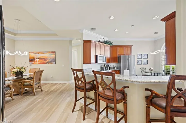 Kitchen and dining room