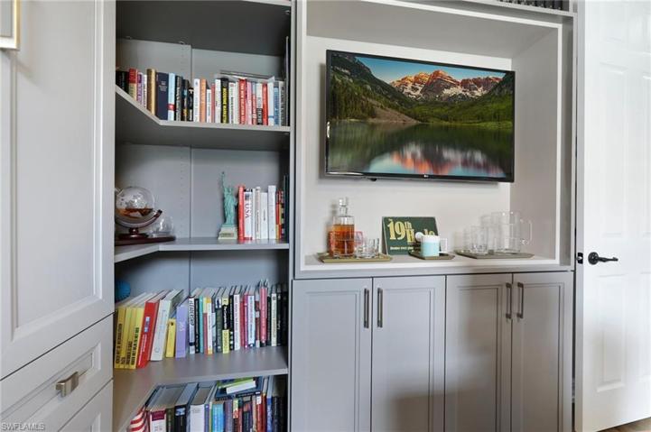 "California Closets" in Study/Den