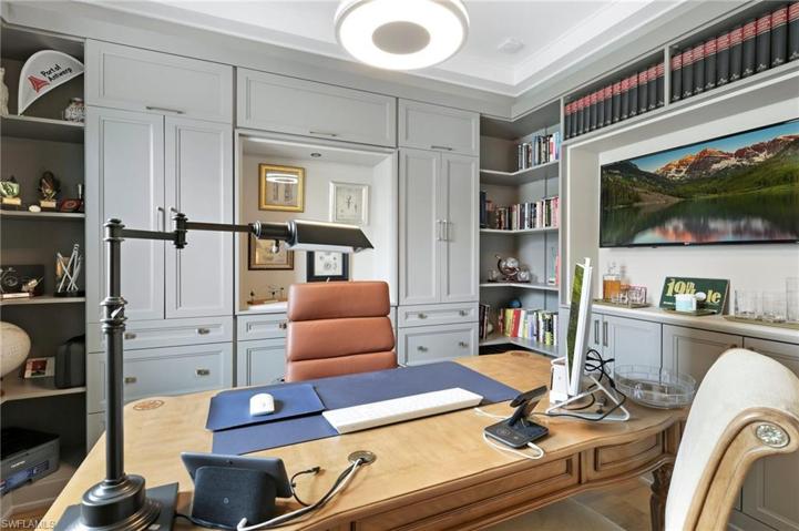 "California Closets" in Study/Den
