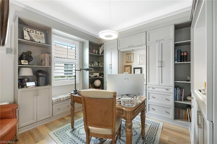 "California Closets" in Study/Den