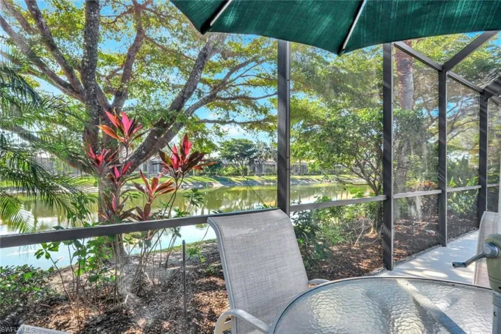 Peaceful Lake Views from second dining area