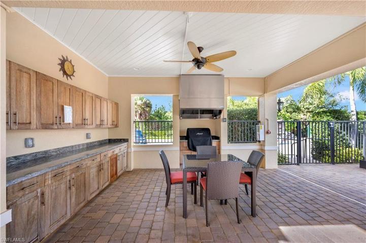 Regatta Landing BBQ area