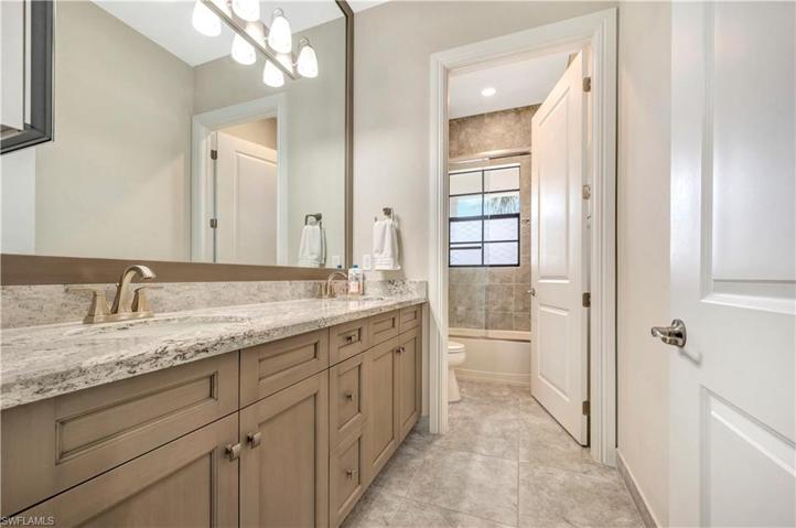 Shared guest bathroom