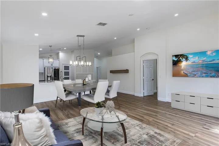Virtually Staged - Main Living area with wide open floorplan