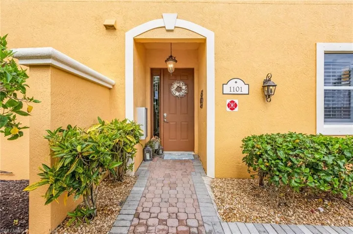 Private entry from your dedicated driveway
