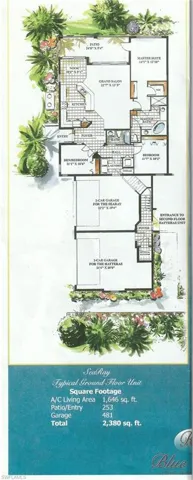 Brochure from original developer