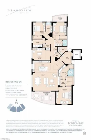 View of floor plan / room layout