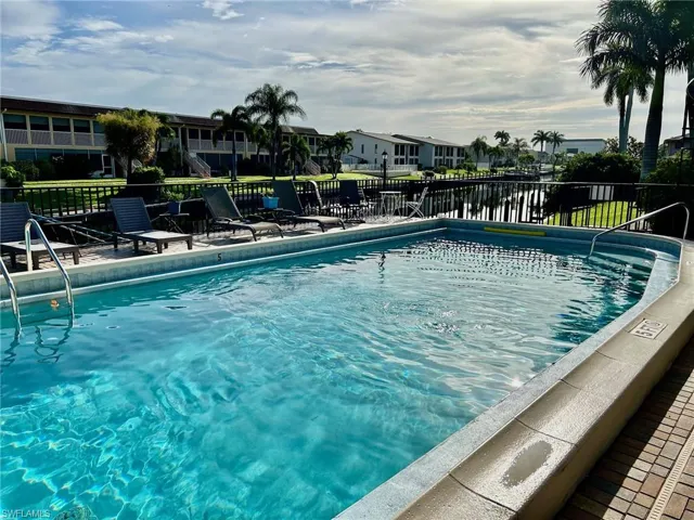 View of pool