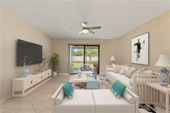 *Virtually Staged Living Room*