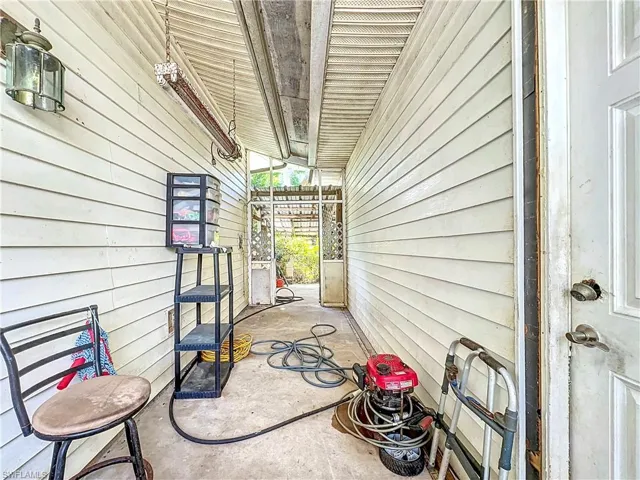 View of patio / terrace featuring fence