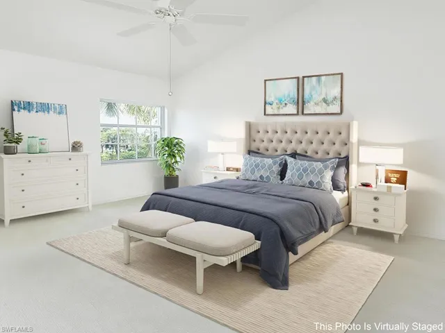 Virtually staged and virtually painted.