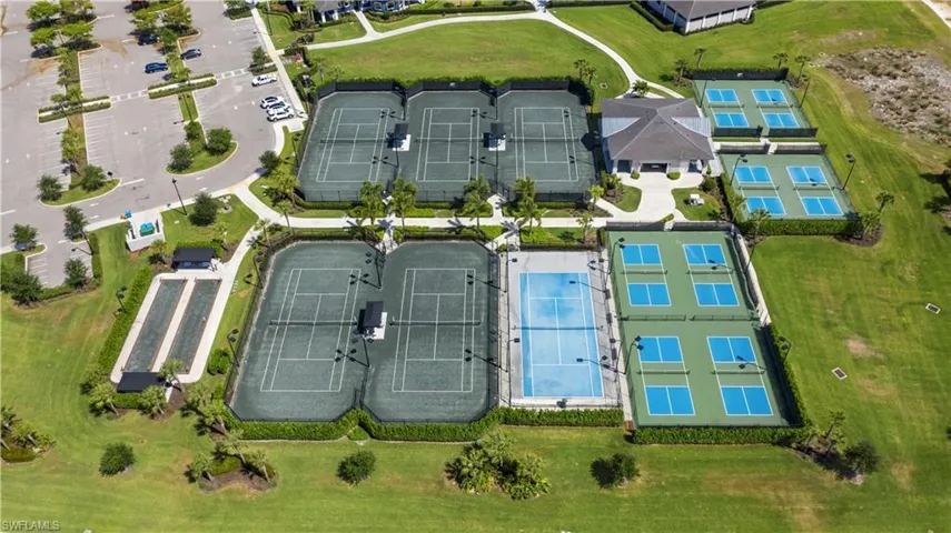 Plus four more pickleball courts