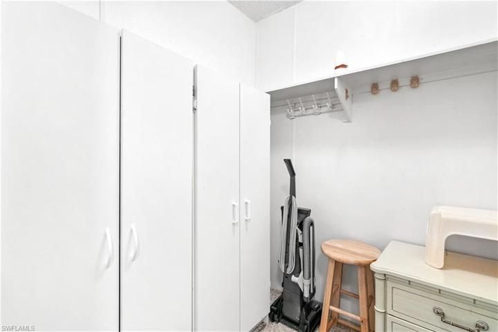 Inside storage room