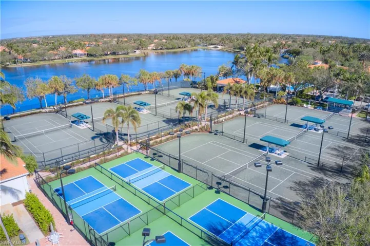 Premier racquet sports complex with tennis, pickleball, scenic lake views, and resort-style amenities.