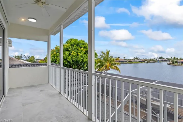 The sky’s the limit! Enjoy fresh air and tranquil waters from the comfort of your own elevated outdoor space.