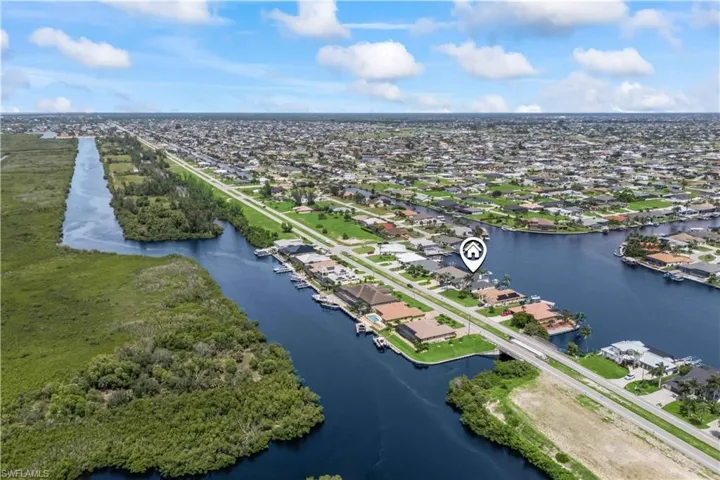 Bird’s-eye view revealing the expansive water views and inviting lifestyle of this beautiful waterfront community.