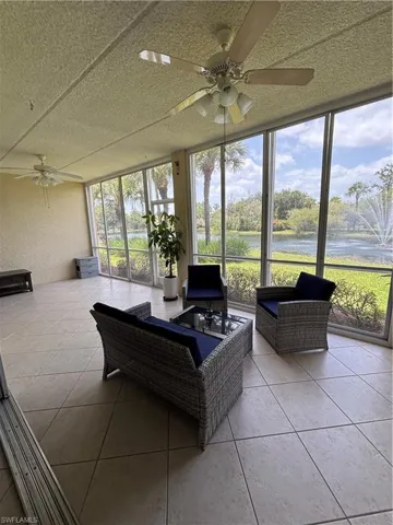 Screened enclosure with expansive plexi-glass window panels