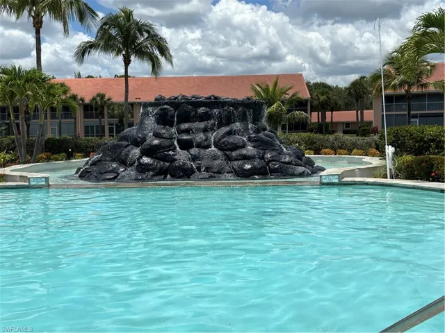 View of pool