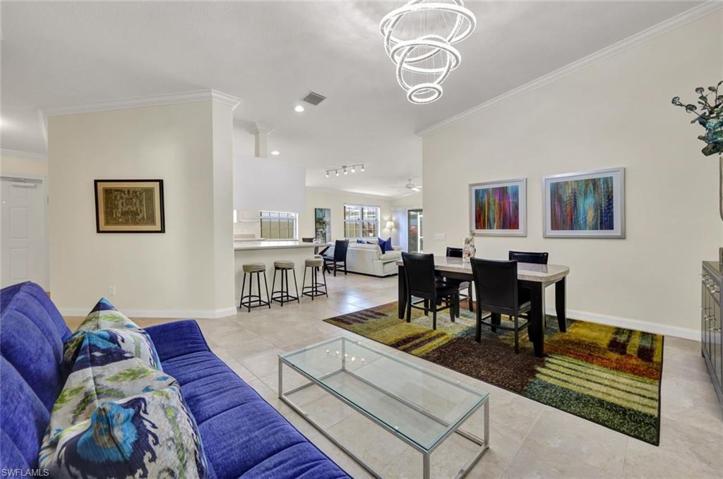Note the Crown Molding throughout