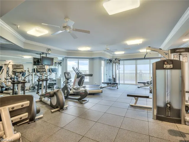 Exercise room for owners and guests
