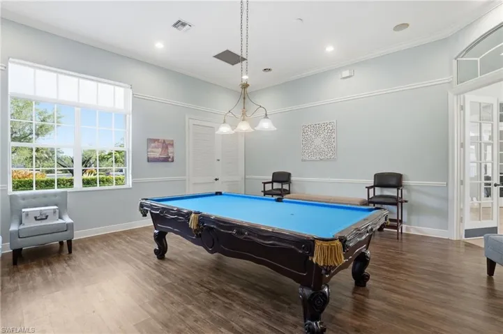 Billiards room