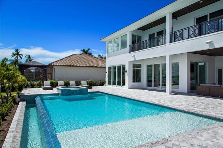 Sister Property Rear Elevation and Pool