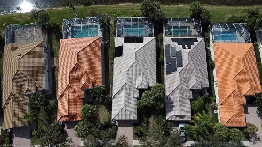 Property is the the third house right in the middle.